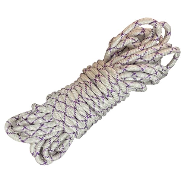 طناب صخره نوردی مدل ابریشمی کد PU14mm طول 30 متر