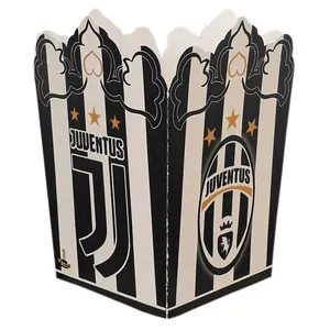 ظرف پاپ کورن طرح یونتوس بسته 10 عددی