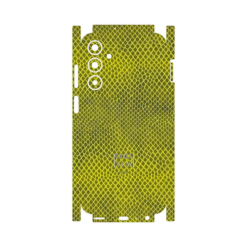 برچسب پوششی ماهوت مدل Yellow Snake Skin-FullSkin مناسب برای گوشی موبایل سامسونگ Galaxy A25 5G