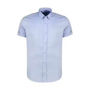 پیراهن آستین کوتاه مردانه کیکی رایکی مدل MBB20225-353