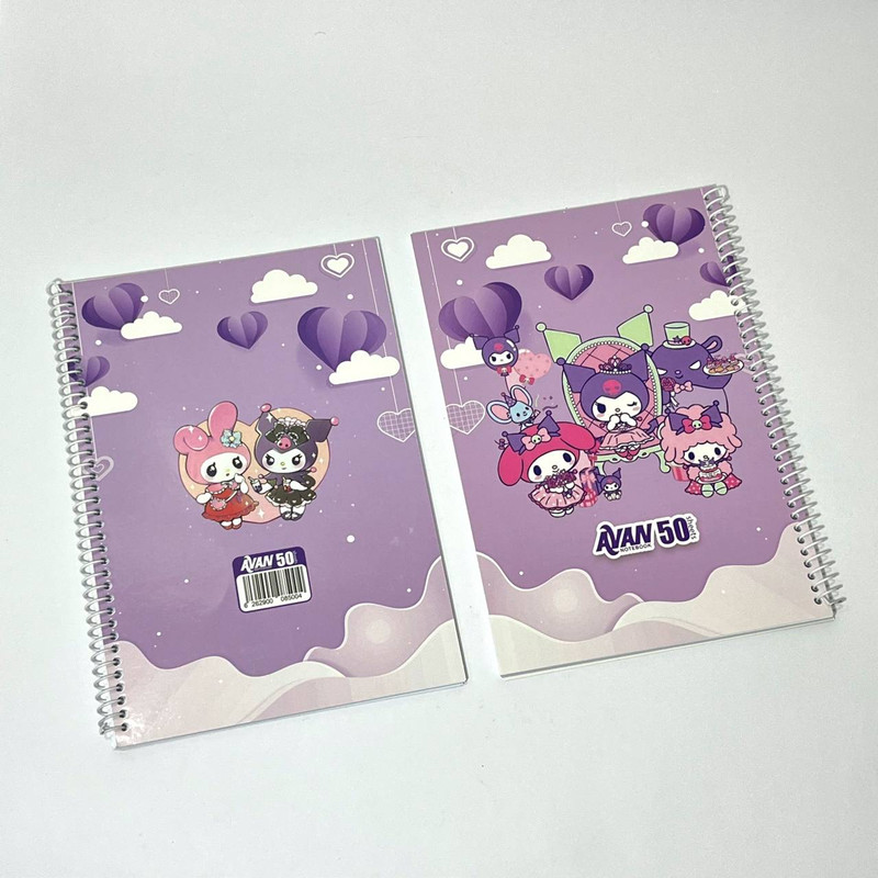 دفتر مشق ۵۰ برگ آوان مدل کرومی