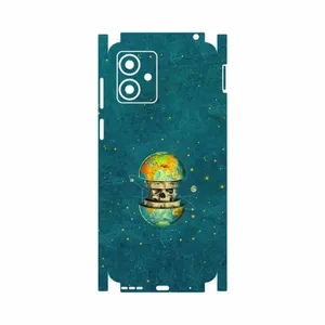MAHOOT Collage of Earth Face-FullSkin Cover Sticker for Motorola Moto G14
