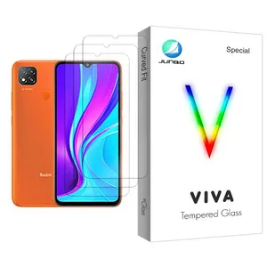 Junbo Viva Glass MIX003 Screen Protector For Xiaomi Redmi 9 (India) Pack Of 3