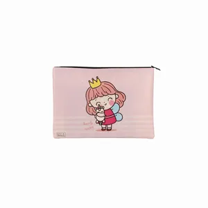 پوشه زیپ‌دار کیفت مدل پرنسس کد1 سایز A4