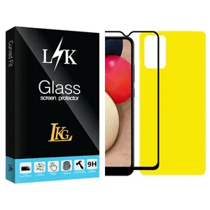 LKG LK Glass Back Protector For Samsung Galaxy A02s