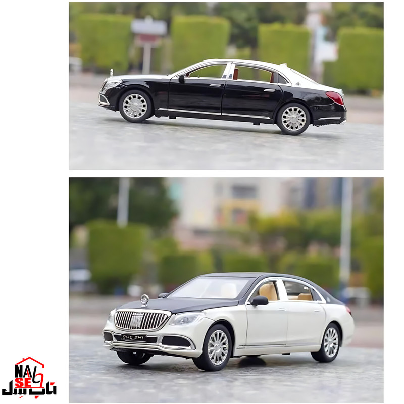 ماکت ماشین ناب سل مدل بنز میباخ دودزا S600 کد MERCEDES BENZ MAYBACH S600