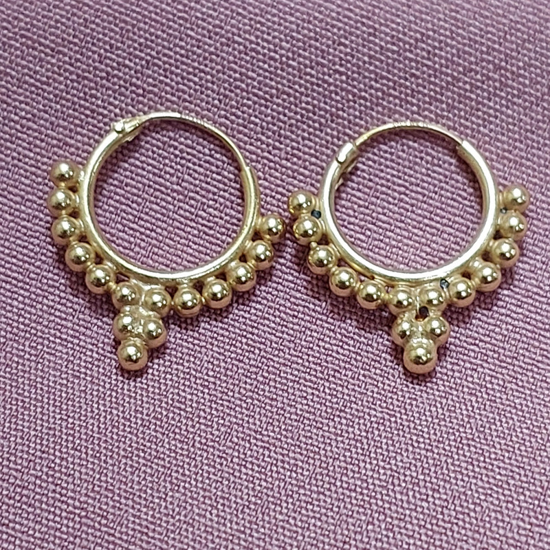 گوشواره نقره زنانه آی ام مدل بیتا