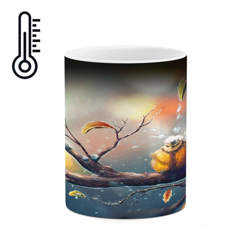 ماگ حرارتی کاکتی مدل نقاشی کد mgh13525