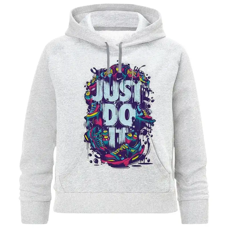 هودی پسرانه طرح JUST کد W341