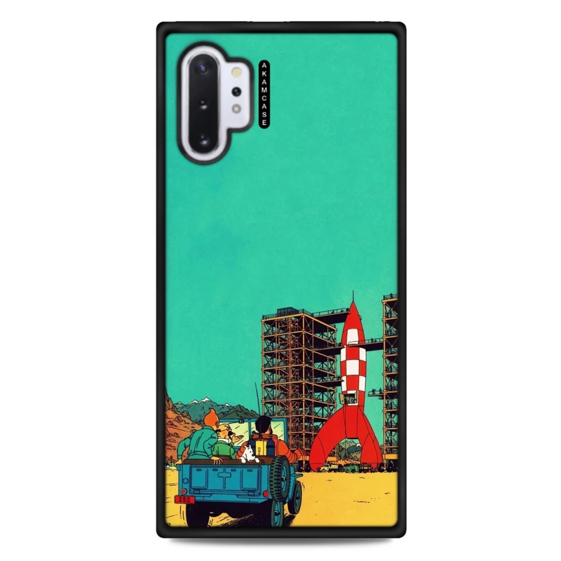 کاور آکام مدل AMC-WSGN10P-TINTIN-17 مناسب برای گوشی موبایل سامسونگ Galaxy Note 10 Plus