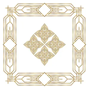تایل سقفی آسمان مجازی مدل C-12006 سایز 60x60 سانتیمتر