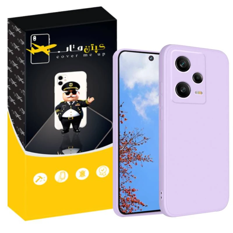 کاور کپتن قاب مدل SILIK پاک کنی مناسب برای گوشی موبایل شیائومی Redmi Note 12 Pro 5G
