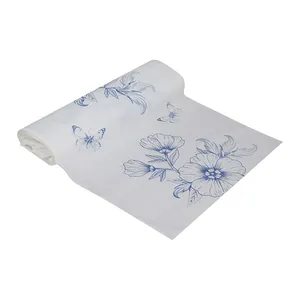 سفره یکبار مصرف مهرسانا  مدل FLOWER رول 50 متری