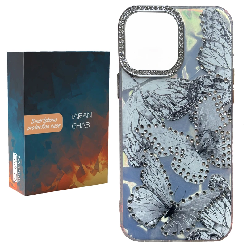 کاور قاب یاران مدل butterfly مناسب برای گوشی موبایل اپل iPhone 16 Pro Max