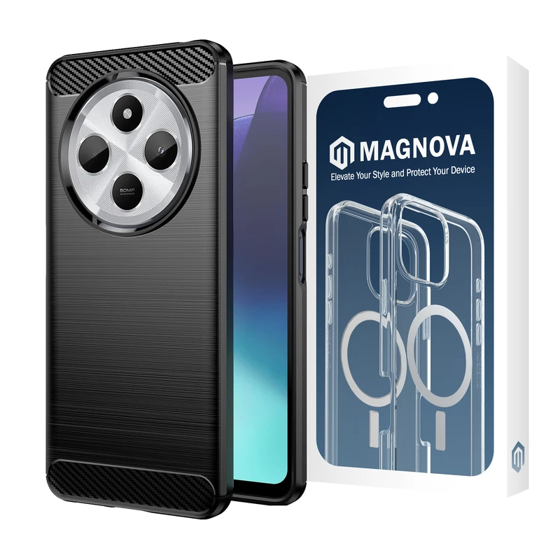 کاور مگنوا مدل GripTech مناسب برای گوشی موبایل شیائومی Redmi 14C / Poco C75 / Redmi 14R