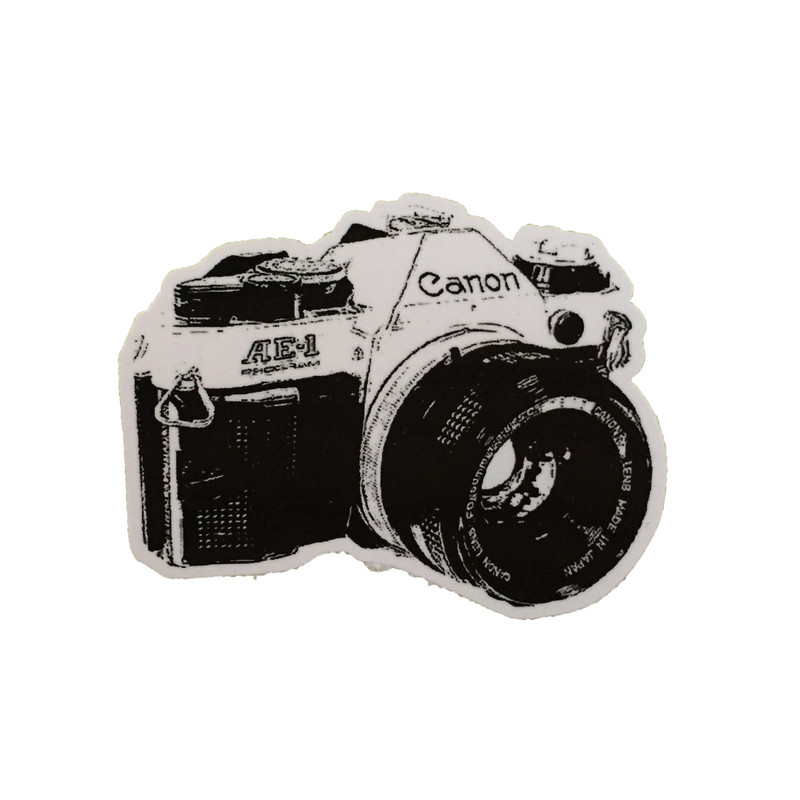 استیکر لپ تاپ مدل دوربین کد 044