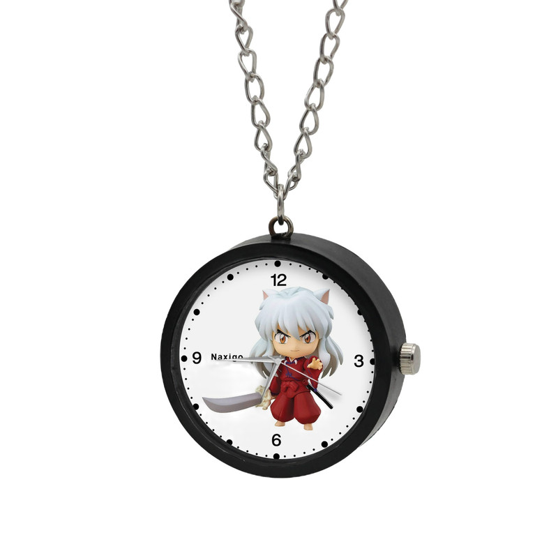 ساعت گردنبندی عقربه ای ناکسیگو مدل Inuyasha کد NF13432