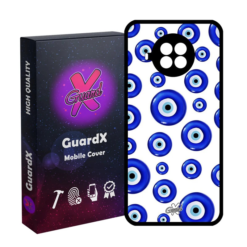 کاور گارد ایکس طرح چشم نظر مدل Glass10432 مناسب برای گوشی موبایل شیائومی  MI 10T Lite/Redmi Note 9 Pro 5G/10I 5G