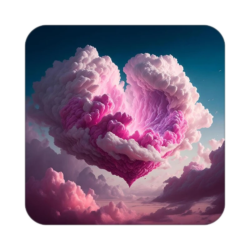 زیر لیوانی کاکتی مدل عاشقانه کد mp12130