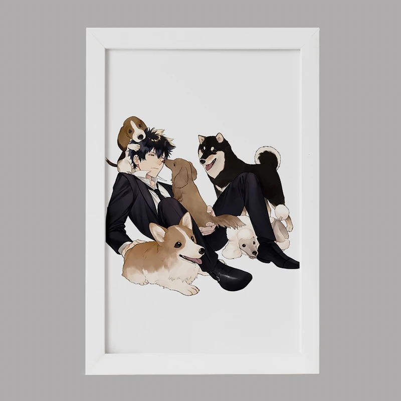 تابلو خندالو مدل کوگامی انیمه روان گذر کد 33755