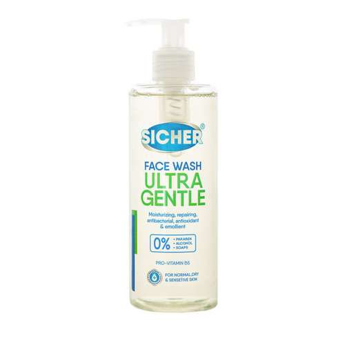 ژل شستشوی صورت سیچر مدل Ultra Gentle حجم 300 میلی لیتر