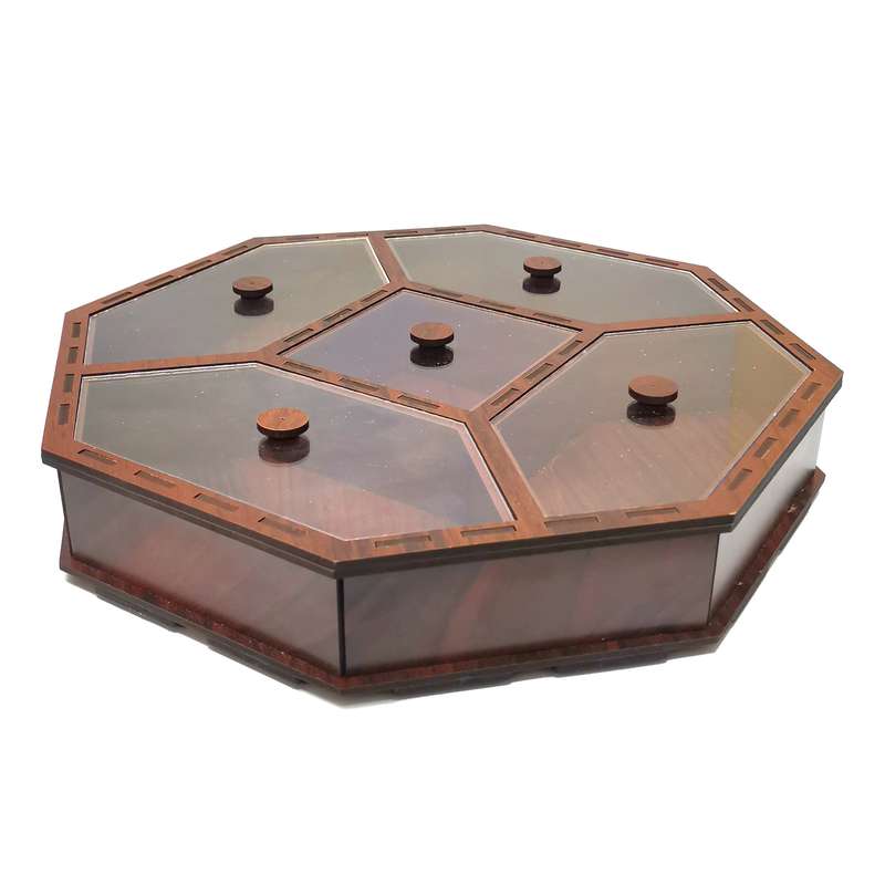 جعبه پذیرایی مدل لوکس کد 003