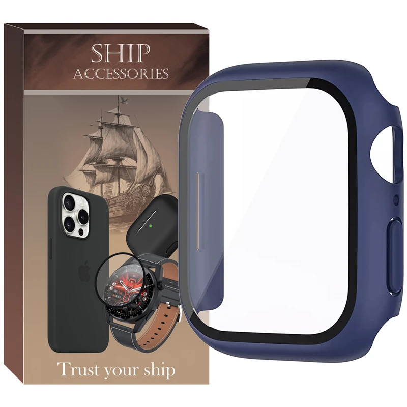 کاور شیپ مدل Guard-GLS SH مناسب برای اپل واچ سری SE2021/7/8/9 سایز 45 میلی متری به همراه محافظ صفحه نمایش