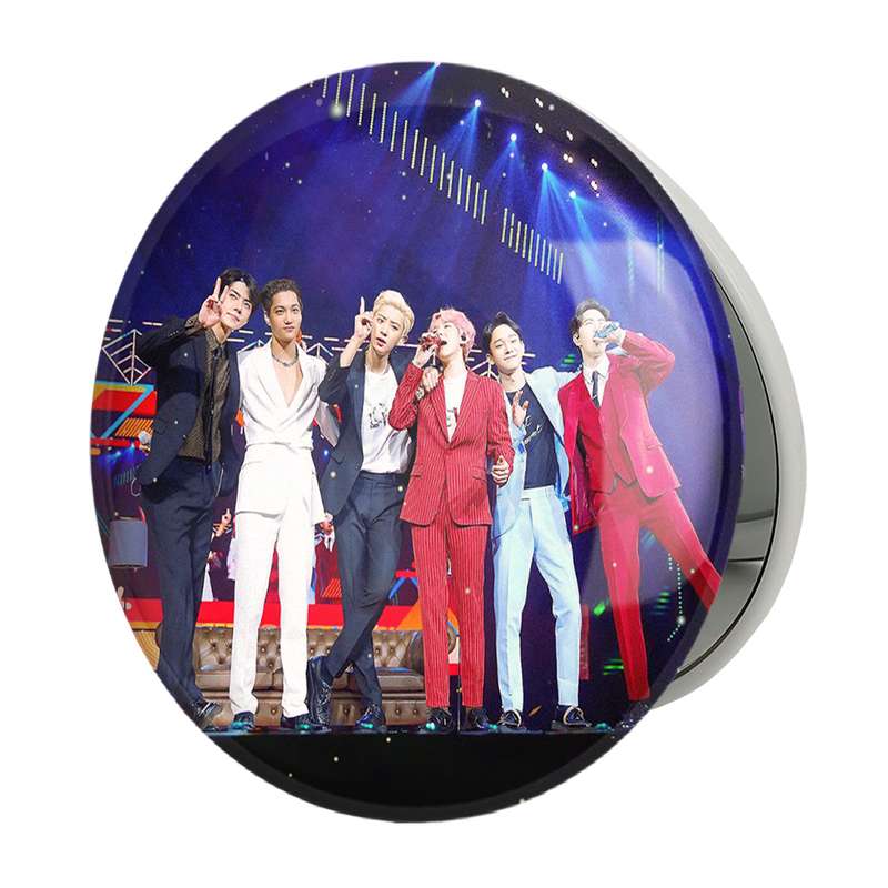 آینه جیبی خندالو طرح گروه اکسو EXO مدل تاشو کد 13647 آینه جیبی خندالو طرح گروه اکسو EXO مدل تاشو کد 13647