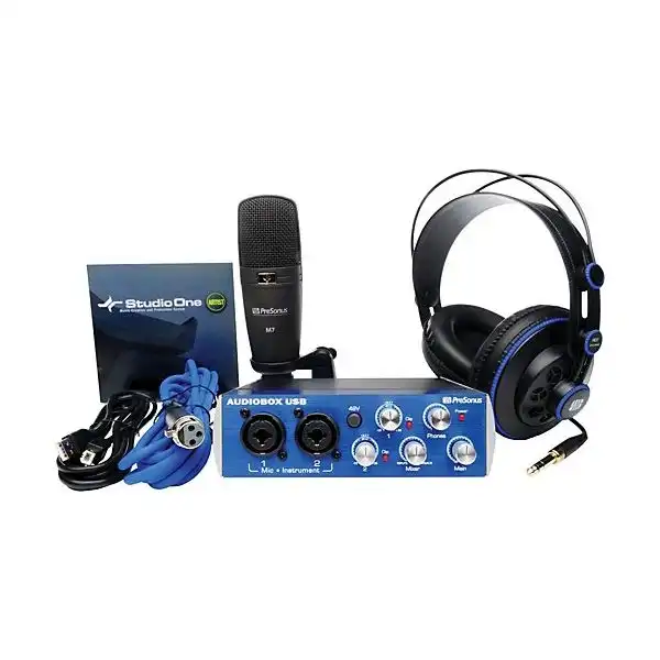 پکیج کارت صدا استودیو پری‌سونوس مدل Audio box 96 Studio-25th Anniversary