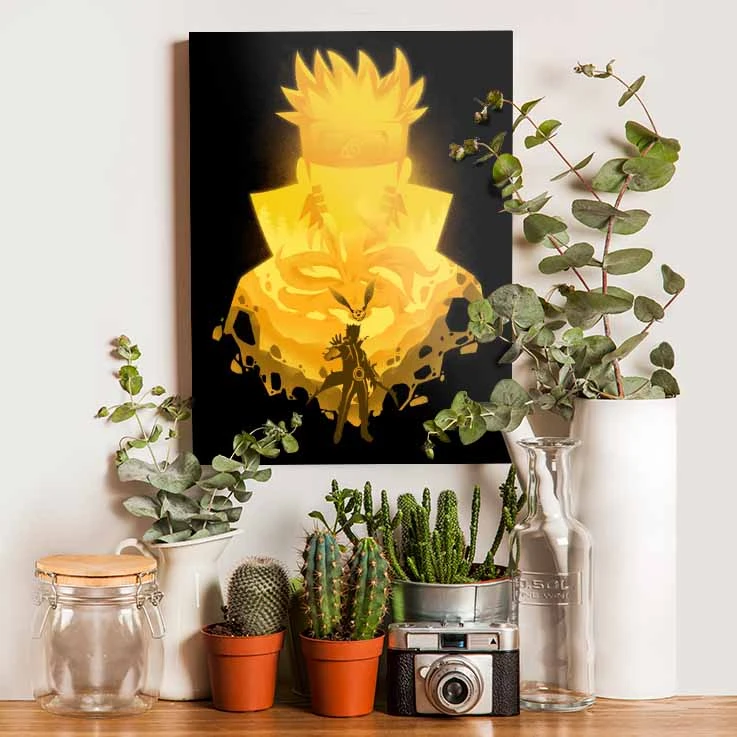 تابلو شاسی گوفی مدل انیمه ناروتو کاکاشی سنسه طرح Naruto Anime کد YEL11