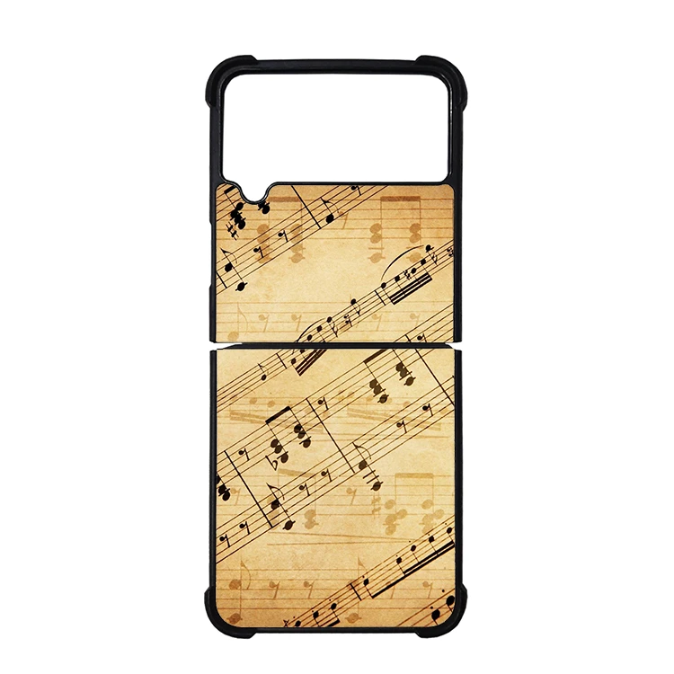 کاور گالری وبفر طرح نوت موسیقی مناسب برای گوشی موبایل سامسونگ Galaxy Z Flip4