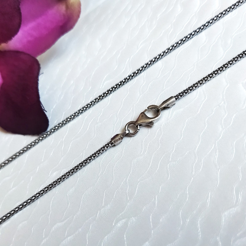 زنجیر نقره مردانه سلین کالا مدل ماری T50