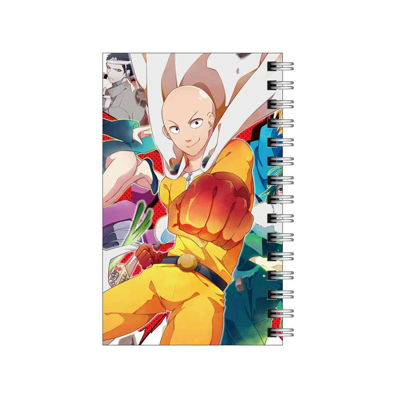 دفترچه یادداشت مدل to do list طرح انیمه مرد تک مشتی کد 0668576