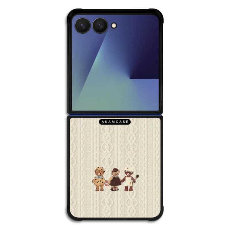 کاور آکام مدل AMC-WSGZFLIP7-TRICOT-5 مناسب برای گوشی موبایل سامسونگ Galaxy Z Flip 7