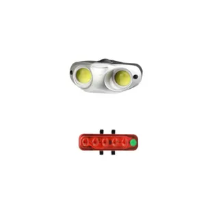 چراغ جلو و عقب دوچرخه کیکسون مدل qx-t0205