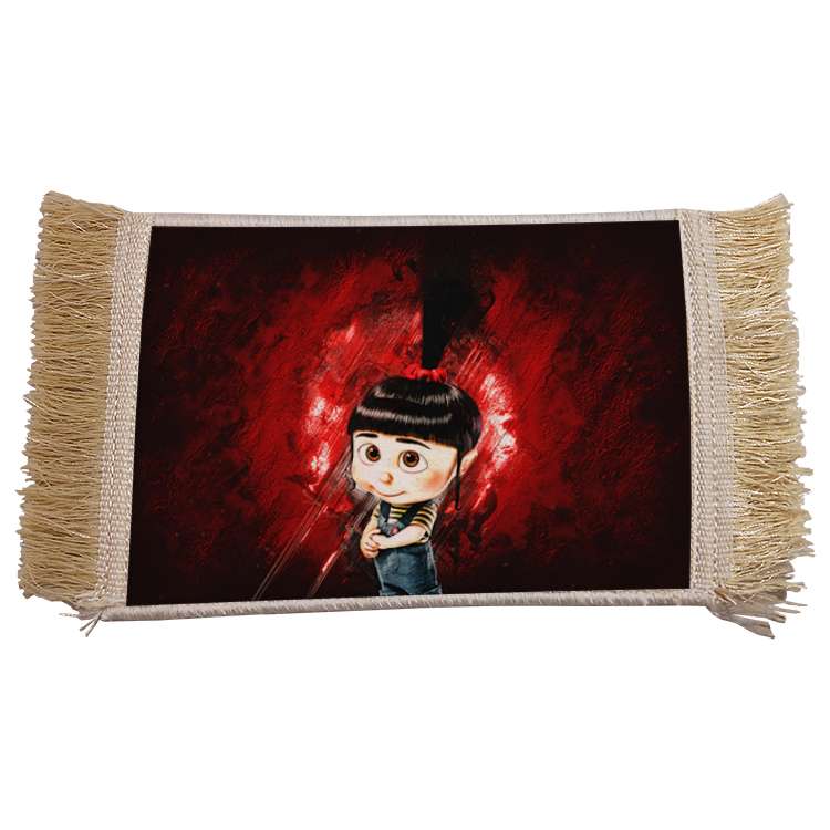 فرش ماشینی دیوارکوب مدل مینیون کد 10