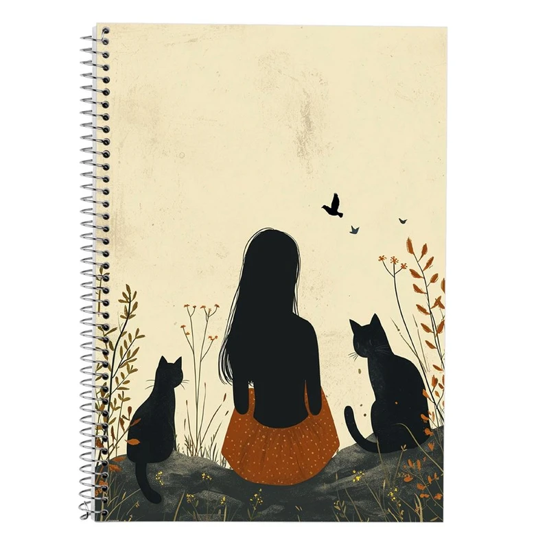 دفتر لغت 50 برگ مدوپد طرح موجودات فانتزی کد DF17025