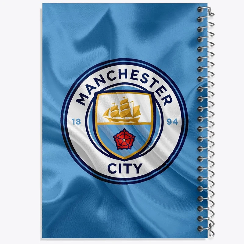 دفتر نقاشی 50 برگ خندالو مدل باشگاه منچستر سیتی کد 26807
