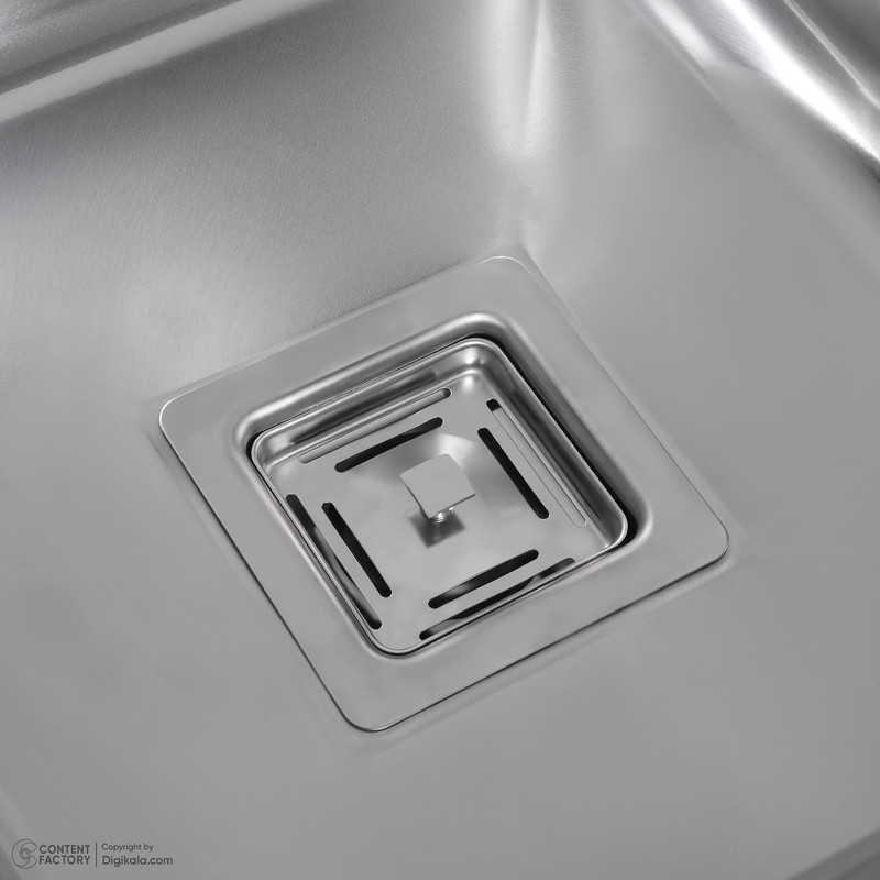 سینک ظرفشویی استیل بیمکث مدل 843 توکار