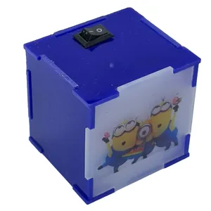 چراغ خواب رومیزی طرح مینیون مدل K-E-M