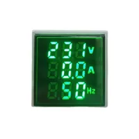 چراغ سیگنال ولتمتر&nbsp;و آمپرمتر و فرکانس متر جی بی اچ کد JBH/DI22-VAH-S-G