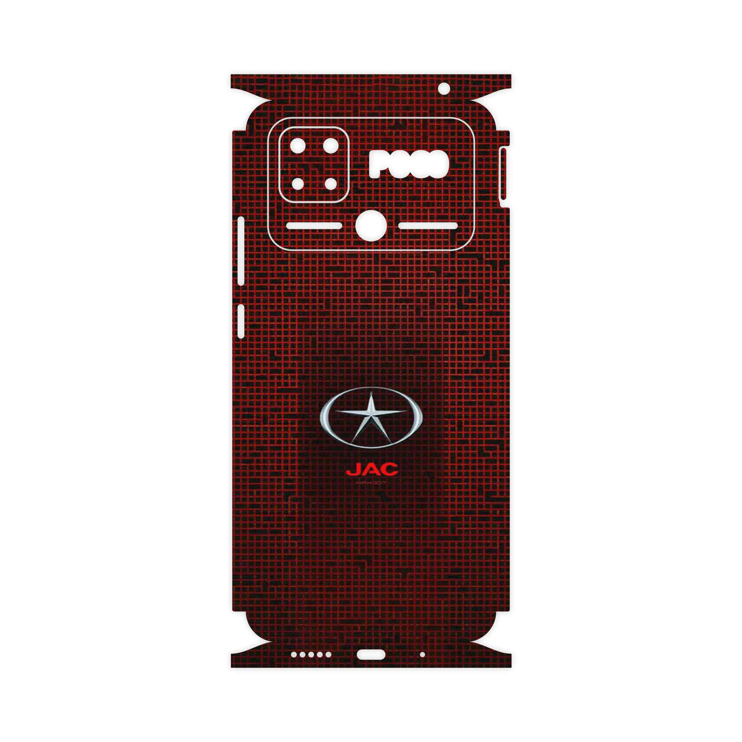 برچسب پوششی ماهوت مدل JAC-FullSkin مناسب برای گوشی موبایل شیائومی Poco C40