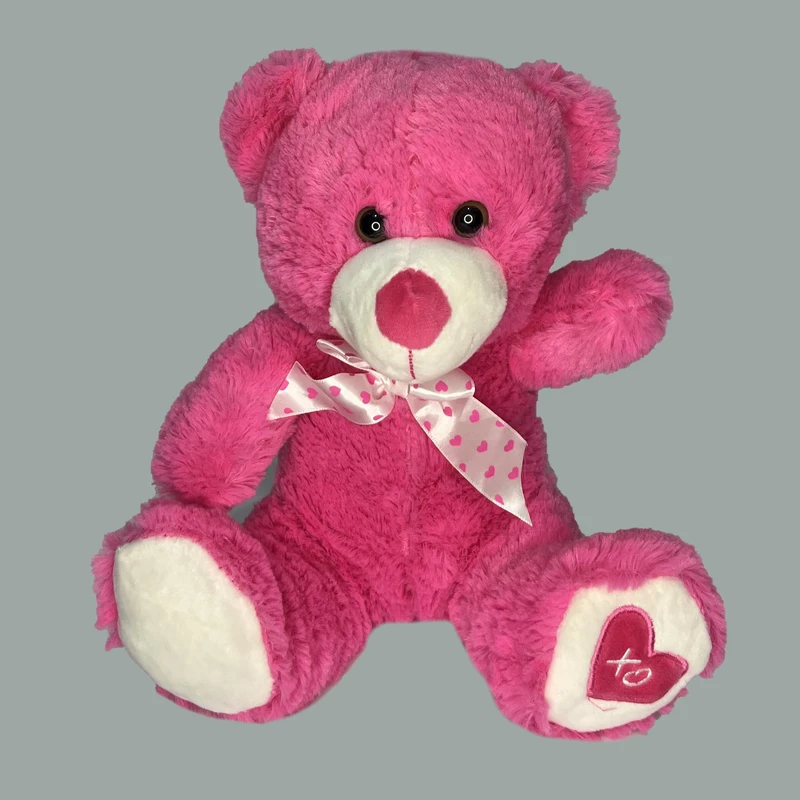 عروسک طرح خرس تدی مدل XO Teddy Bear کد SZ13/1169 طول 24 سانتی‌متر