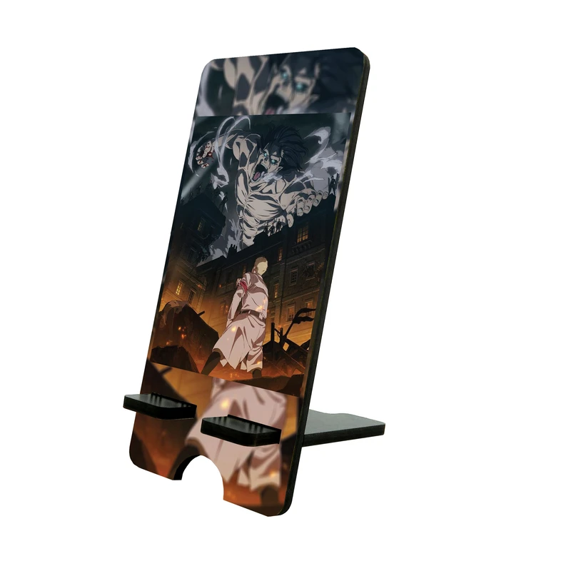 پایه نگهدارنده گوشی موبایل و تبلت طرح  انیمه ی اتک ان تایتان کد 8436179