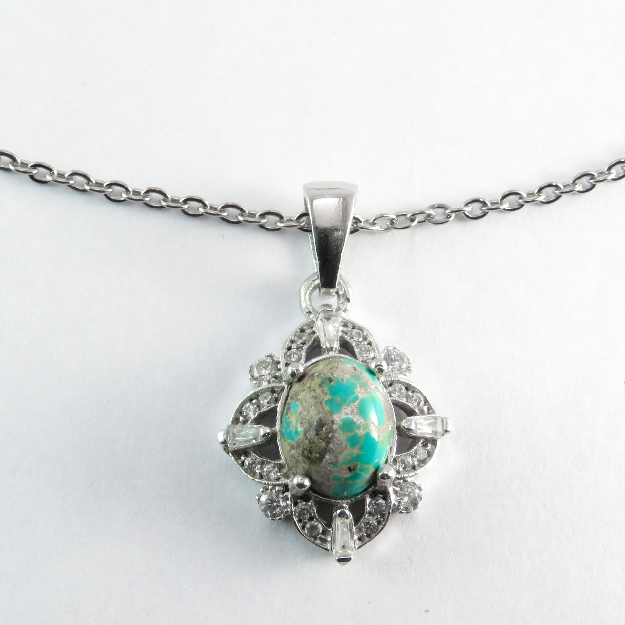 نیم ست نقره زنانه کد AV058