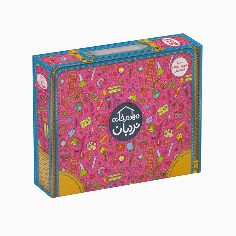 کتاب مهد در خانه 4 تا 5 سال اثر جمعی از نویسندگان انتشارات فنی ایران 5 جلدی