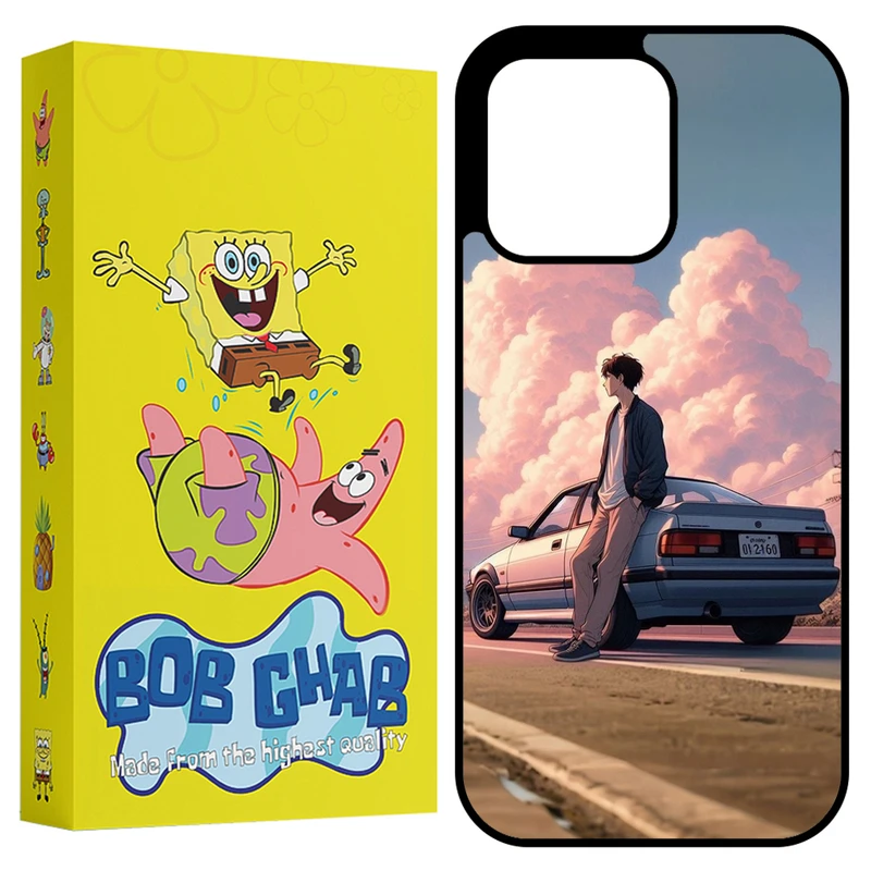 کاور باب قاب طرح ماشین مدل BCP16P مناسب برای گوشی موبایل اپل iPhone 16 Pro