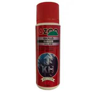 محلول آفزایش kh آب آکواربوم آزو مدل kh-plus حجم 120 میلی لیتر