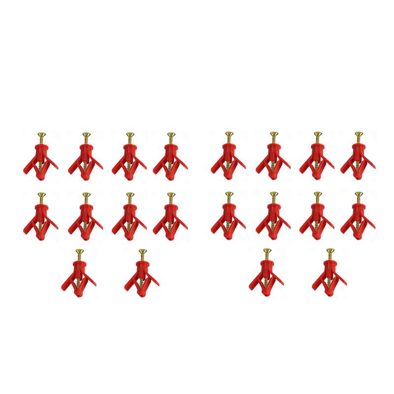 پیچ و رول پلاک مدل MTSN-Screw-40-6cm مجموعه 40 عددی