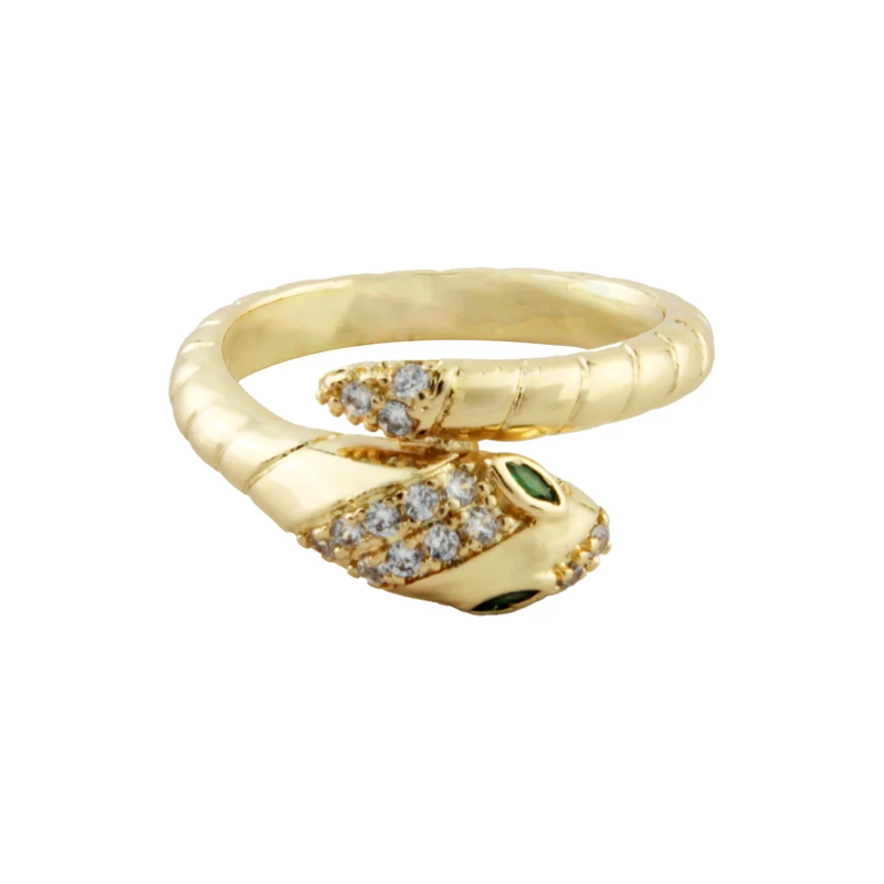 انگشتر زنانه طرح مار کد 1975